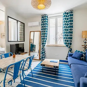Apartment Bleu 29m2, 120m Vieux-port , Clim ,wifi, Acces Autonome Avec Code Marseille